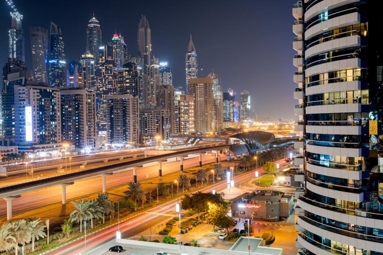 Luxury Apt - Rooftop Pool - City View 두바이 외부 사진